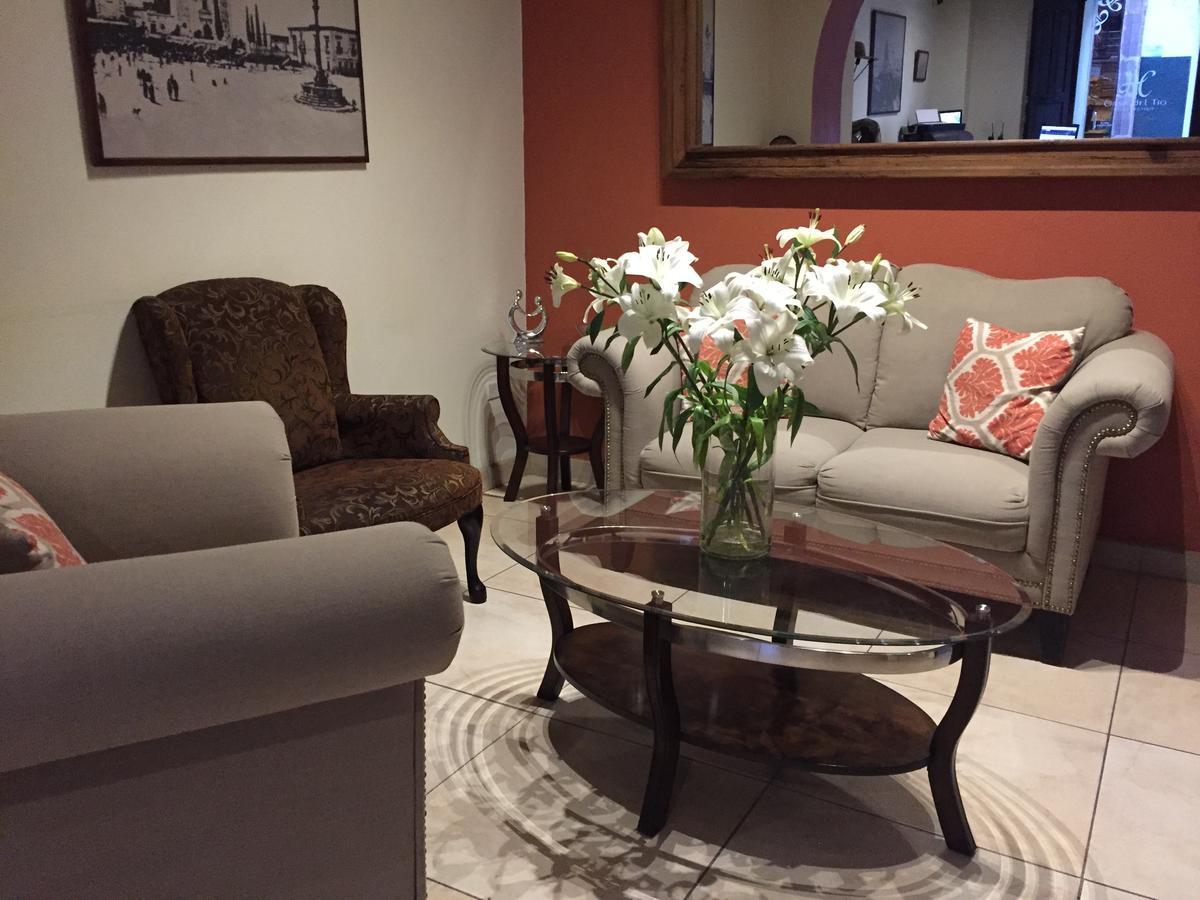 提欧精品酒店 圣米格尔－德阿连德 外观 照片 The lobby of the hotel